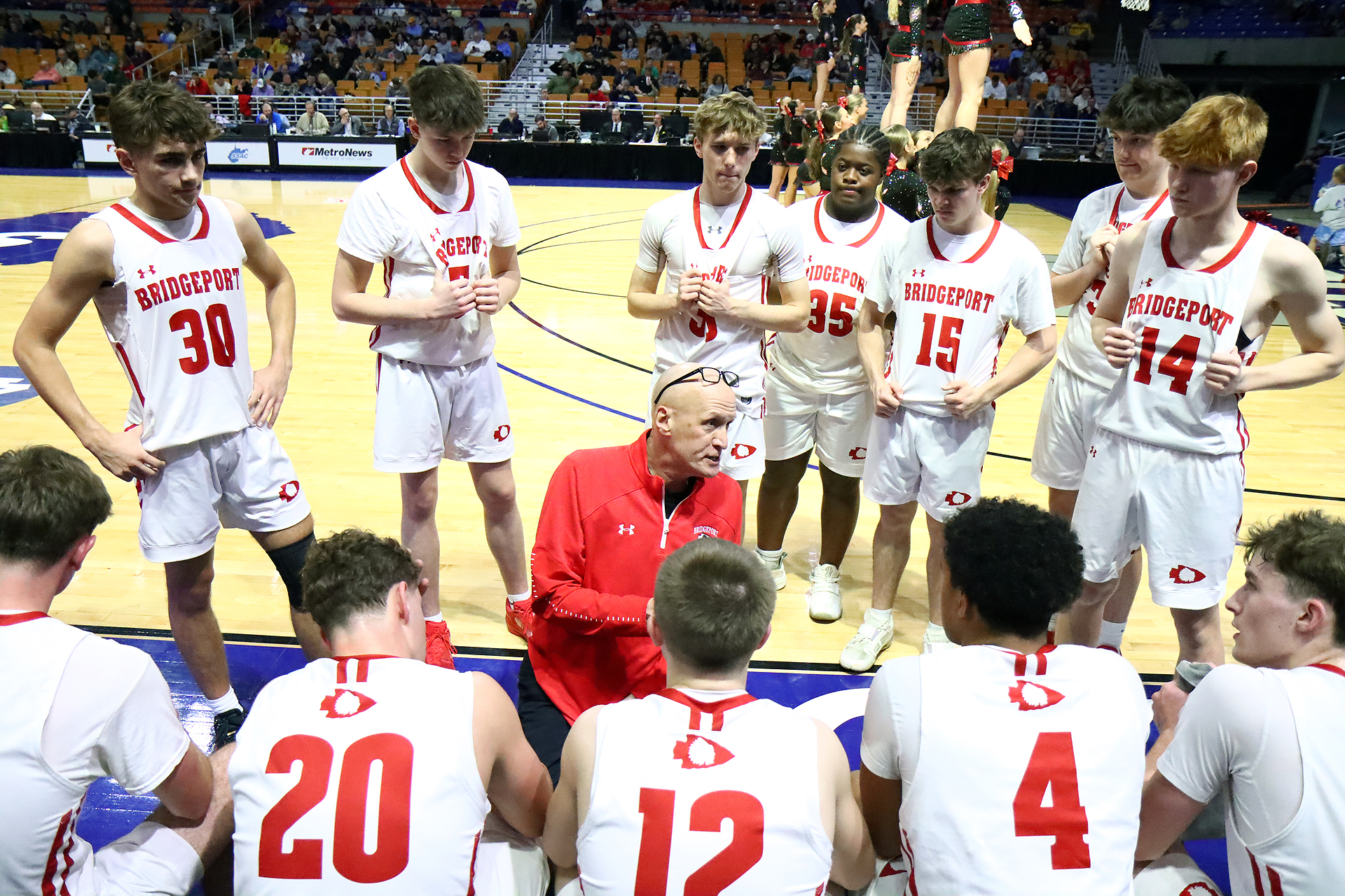 Bridgeport boys hoops head coach Dave Marshall named Van Meter Award recipient for Coach of The Year
